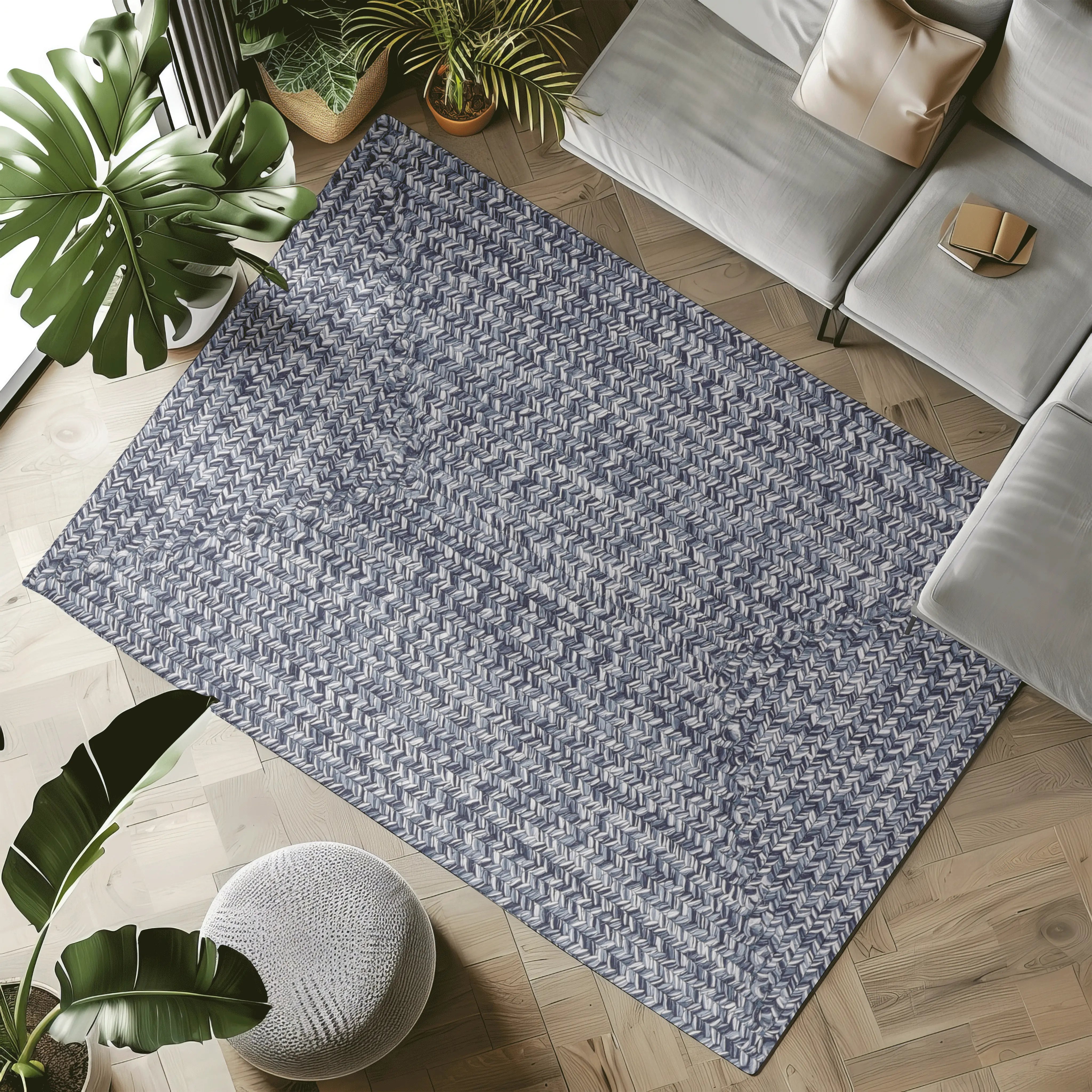 Dusk's Glow Stria Woven Rugs