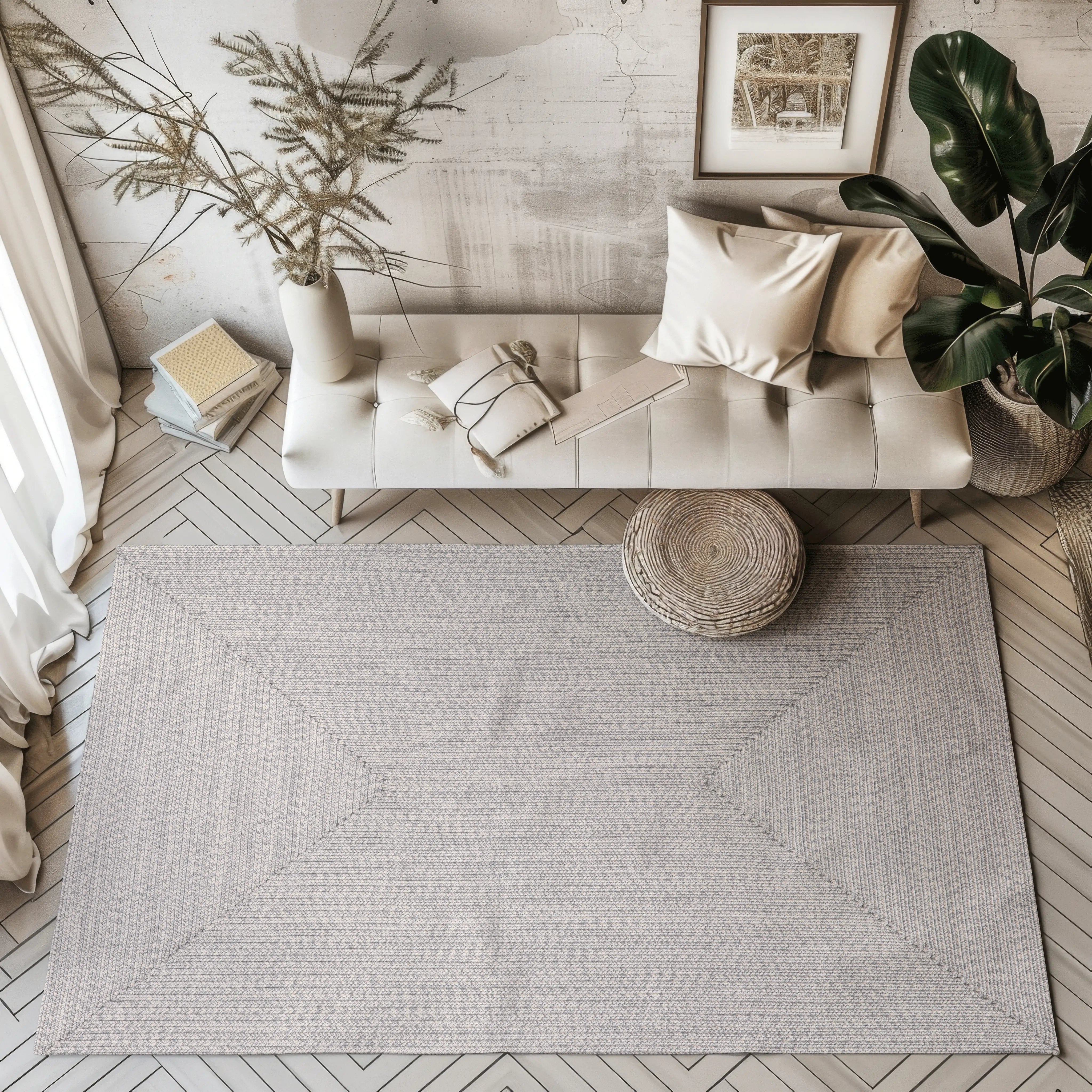 Winter's Melody Stria Woven Rugs