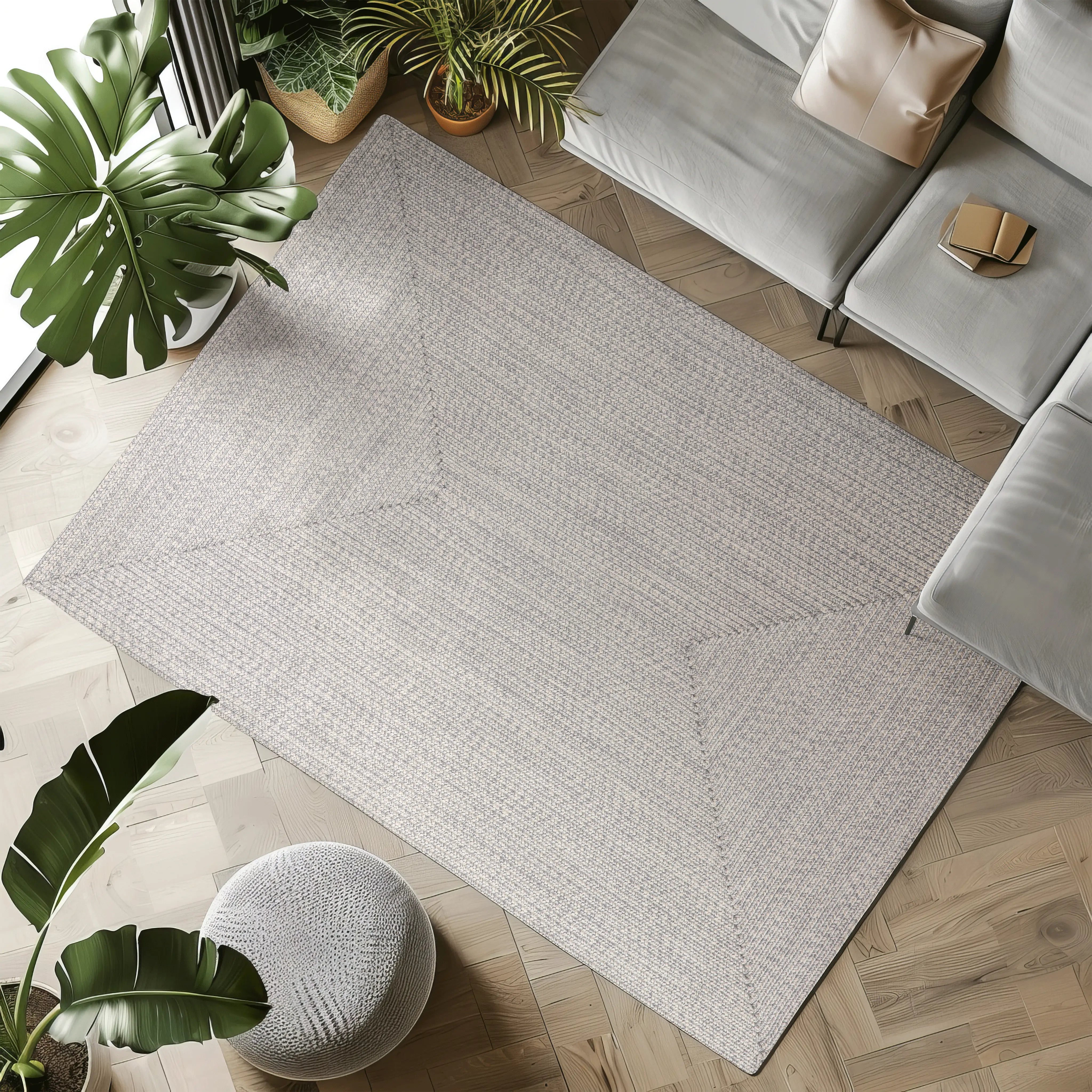 Winter's Melody Stria Woven Rugs