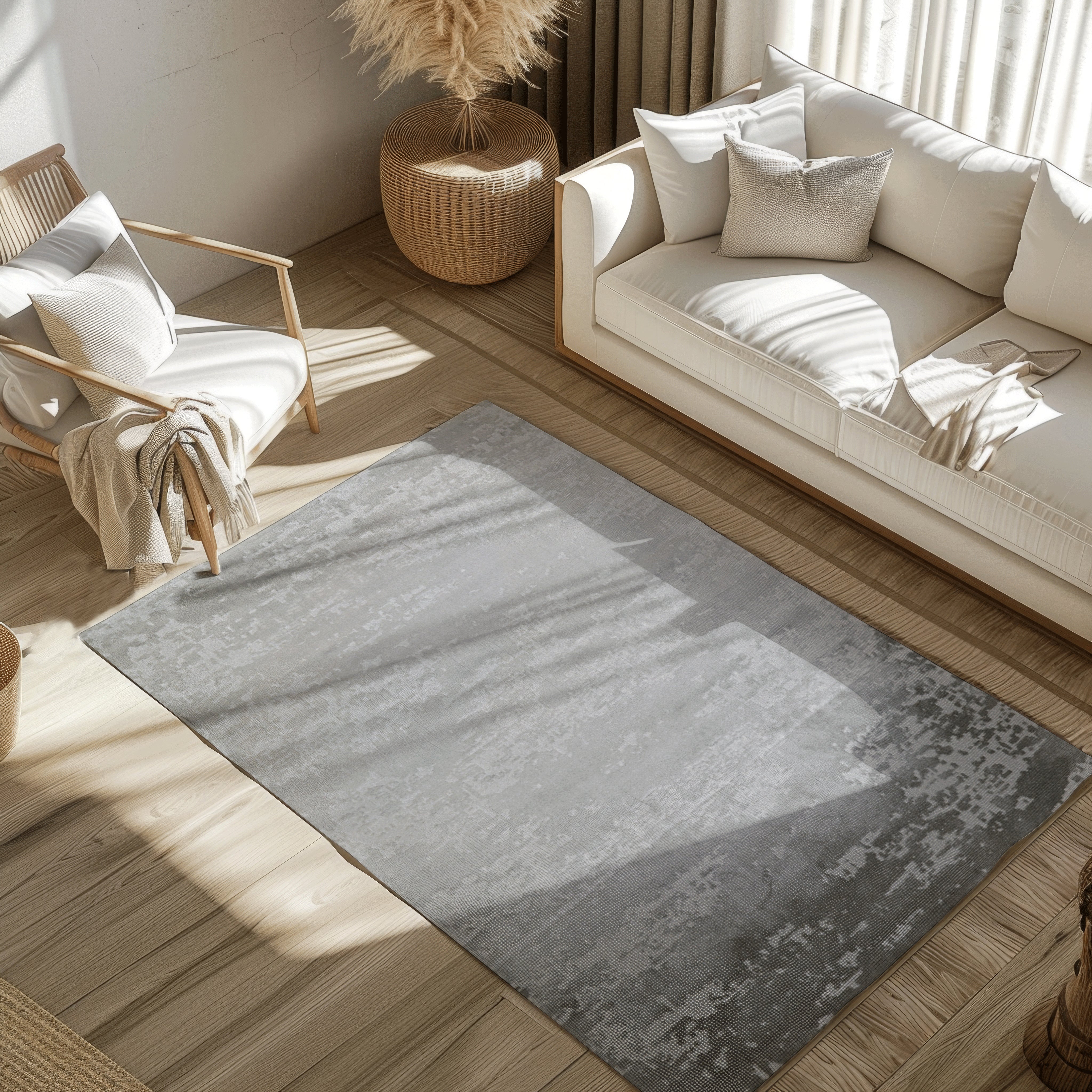 Boundless Serenity Solids Woven Rugs