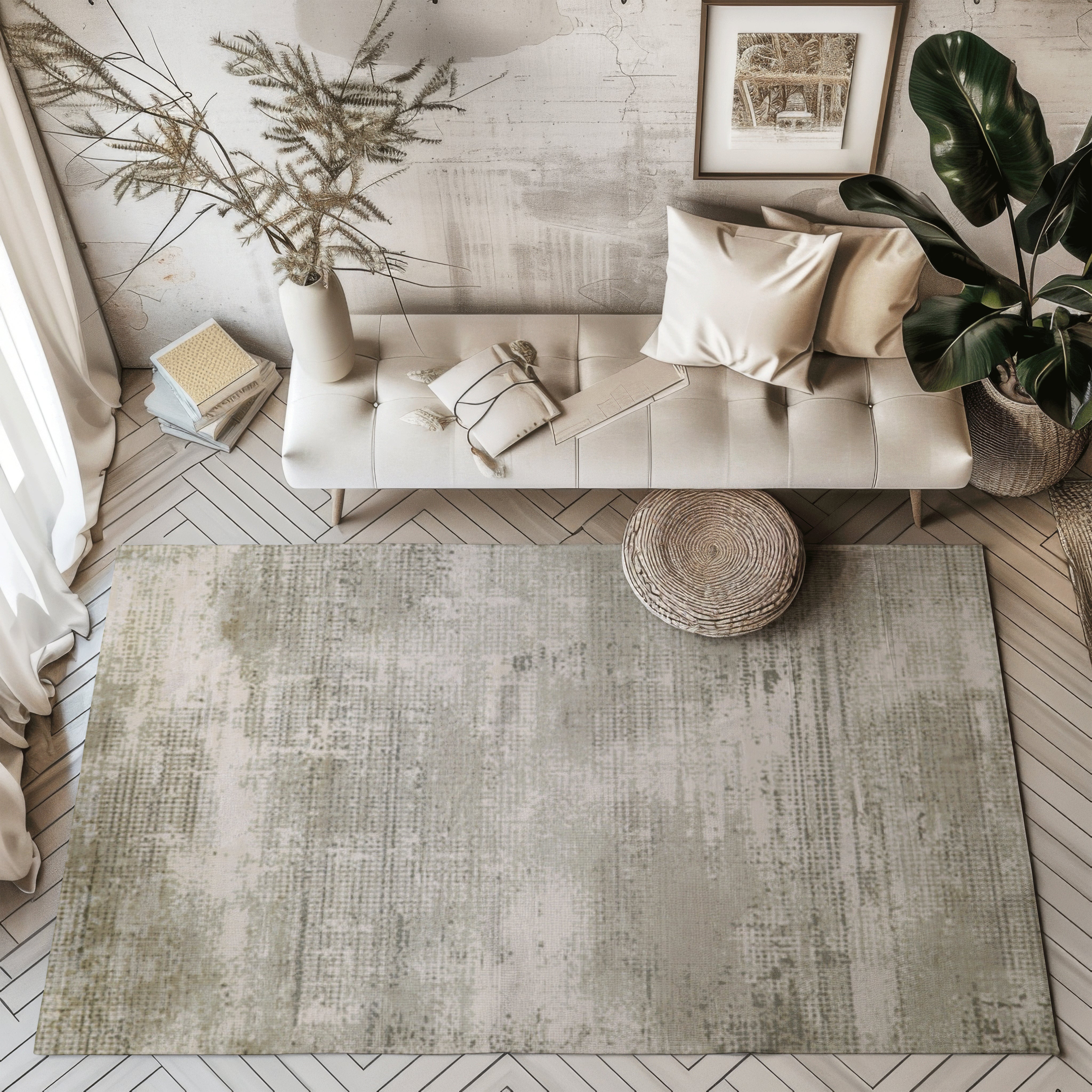 Veiled Eternity Blended Woven Rugs