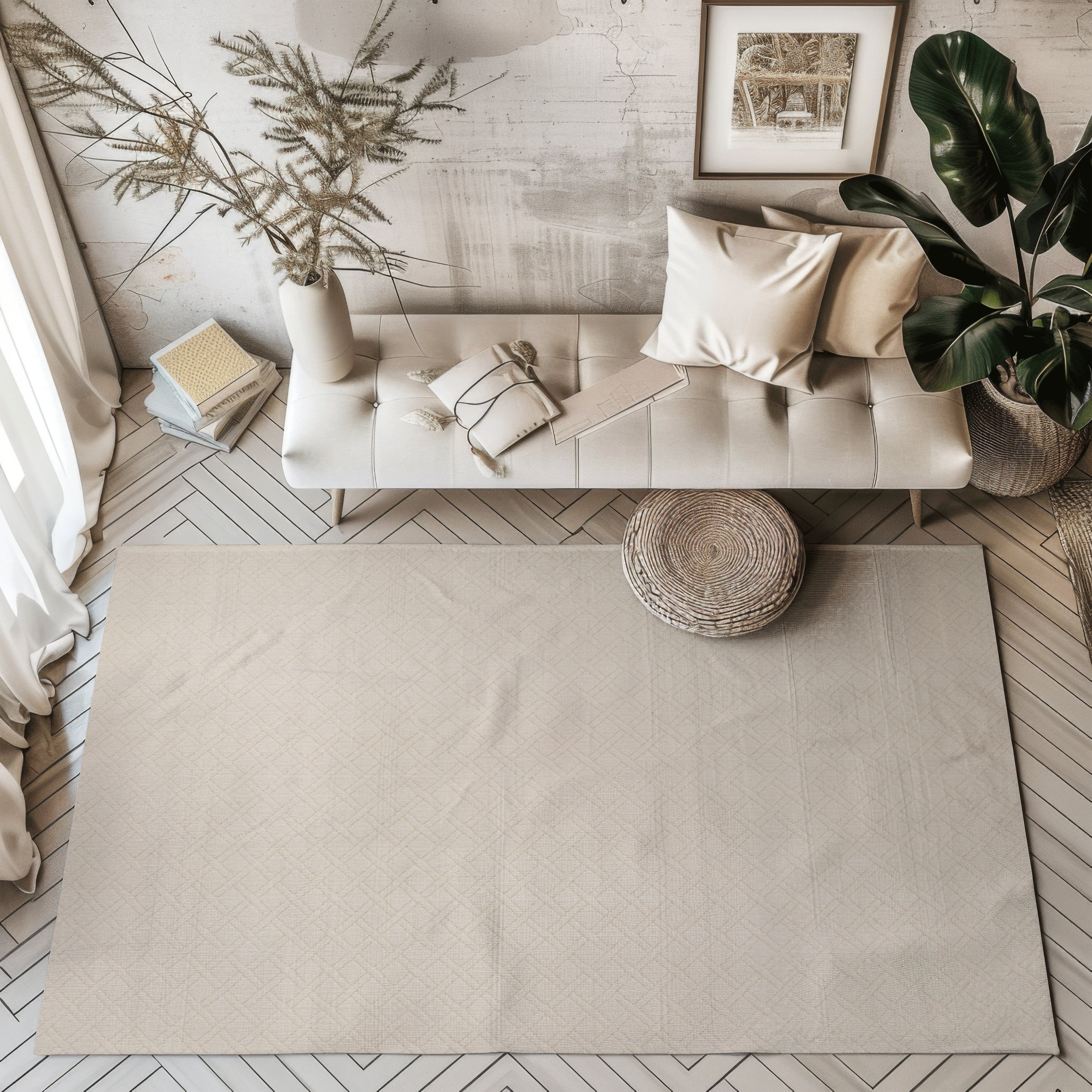 Echoing Silence Stria Woven Rugs